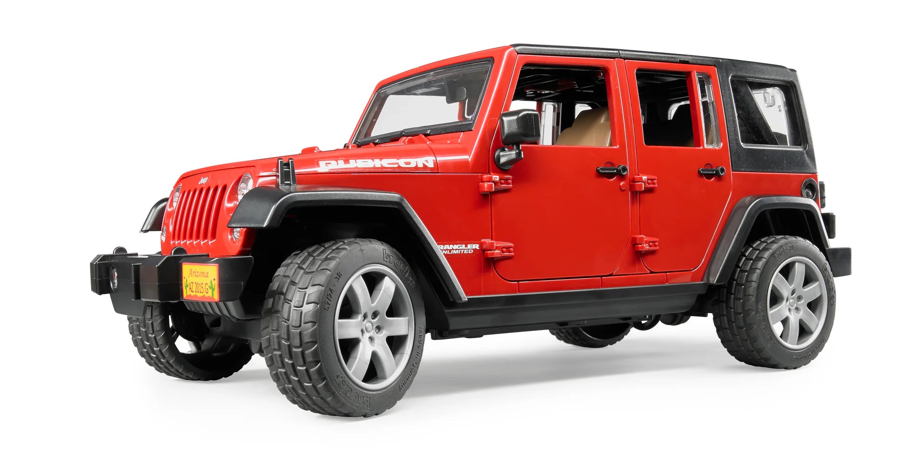 Bruder Jeep Wrangler 2525 u upotrebi