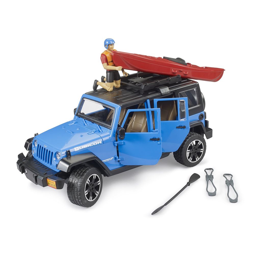 Bruder Jeep Wrangler Rubicon Unlimited s kajakom i kajakašem 2529 – prikaz 4