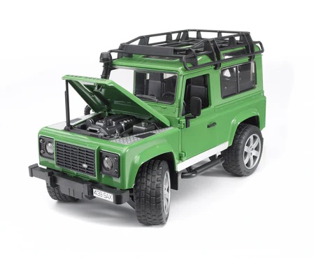 Bruder Land Rover Defender jeep i prikolica sa konjem 2592 – prikaz 4