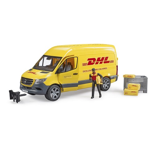 Bruder MB Sprinter DHL s vozačem 2671 u upotrebi