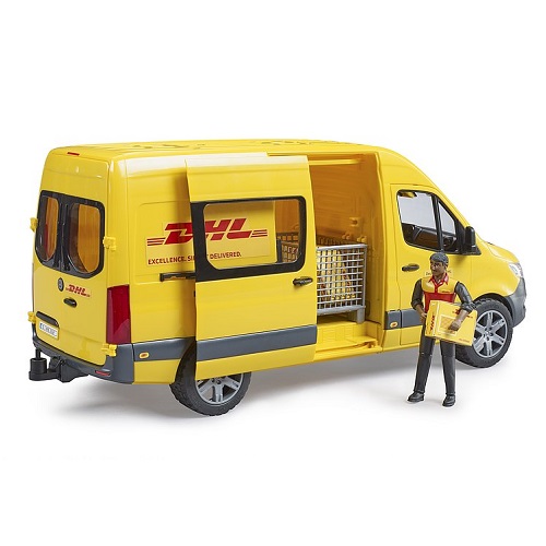 Bruder MB Sprinter DHL s vozačem 2671 – prikaz 3