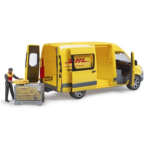 Bruder MB Sprinter DHL s vozačem 2671 – prikaz 4