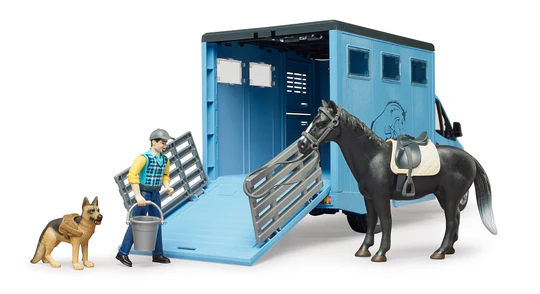 Bruder MB Sprinter transporter za životinje s konjem 2674 – prikaz 3