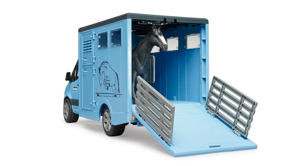 Bruder MB Sprinter transporter za životinje s konjem 2674 – prikaz 4