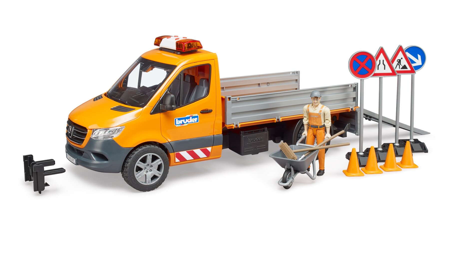 Bruder MB Sprinter-radovi na putu 2677 u upotrebi