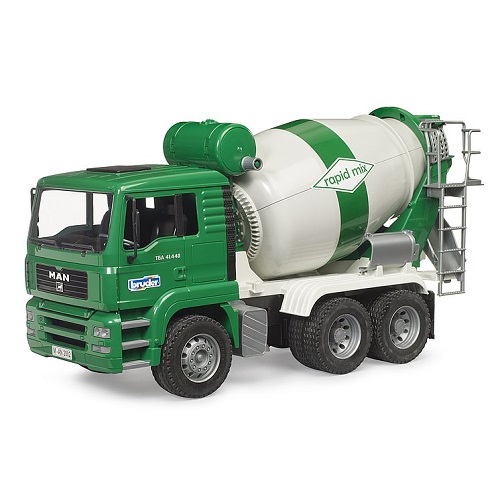 Bruder MAN TGA mješalica za cement 2739 u upotrebi