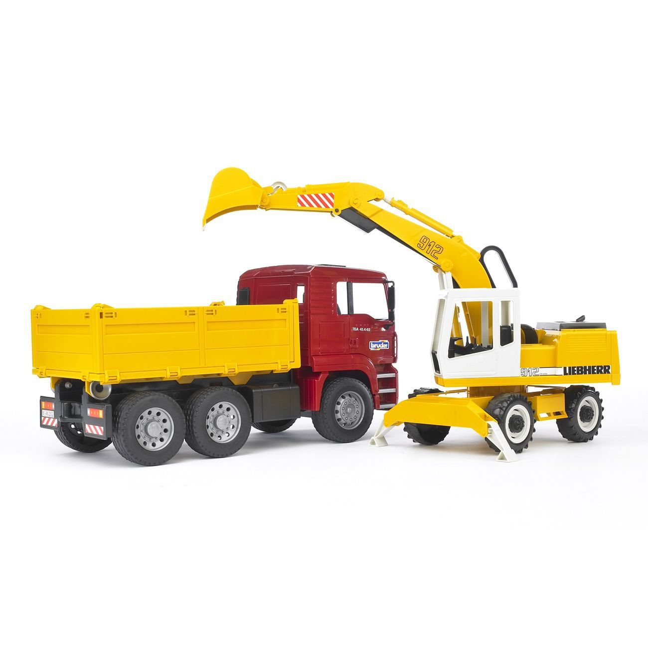 Bruder MAN TGA kamion i bager 2751 – prikaz 3