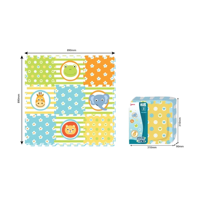 Sunta Sunta podne puzzle srednje 9 komada pz30630 / 31 x 31 x 10 cm