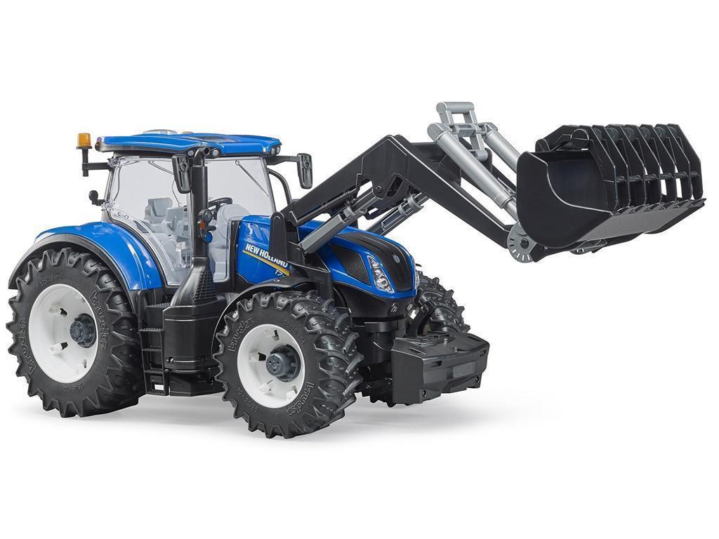 Bruder New Holland utovarivač 3121 u upotrebi