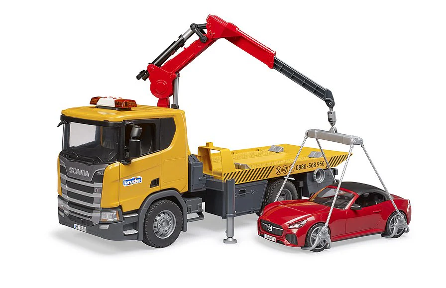 Bruder Scania Super 560R tegljač s L+S modulom 3552 – prikaz 3