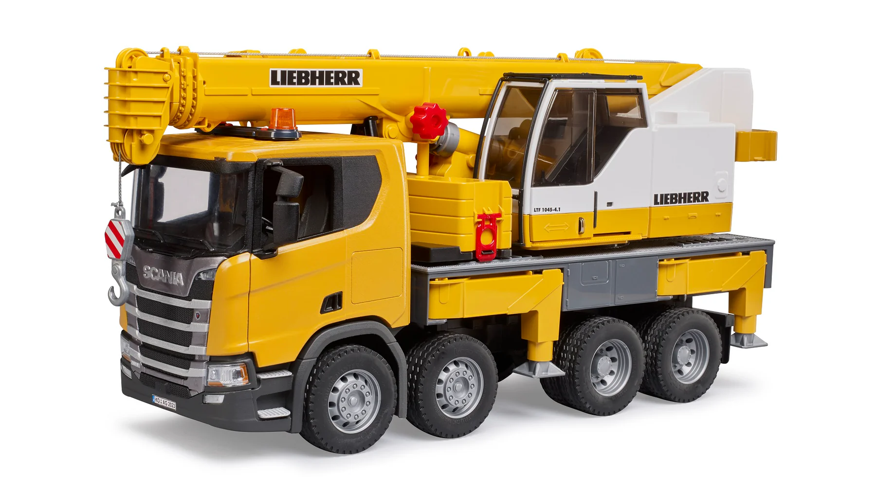 Bruder Scania Super 560R Liebherr kran 3571 – prikaz 4