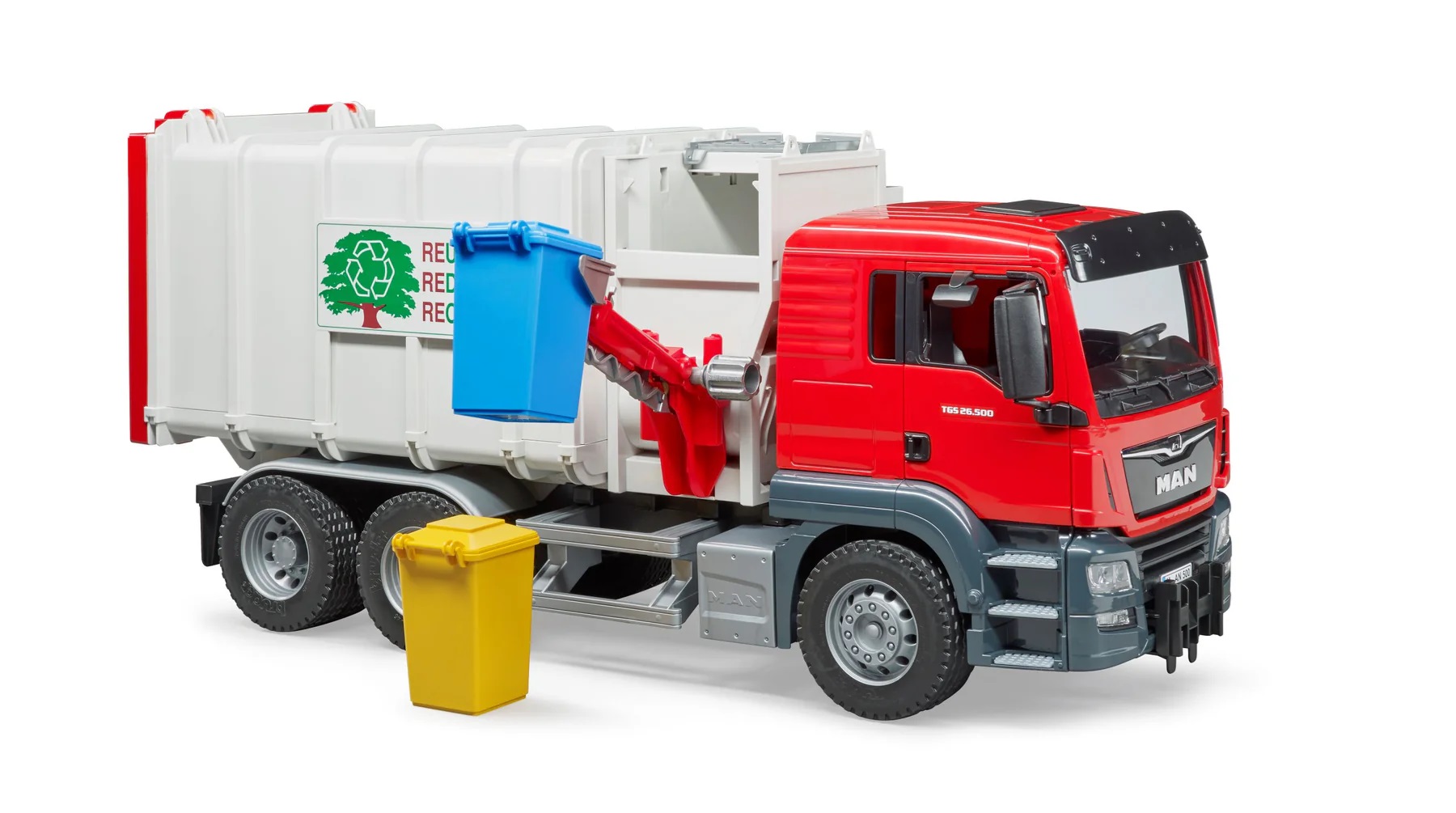 Bruder smećara MAN TGS 3761 u upotrebi