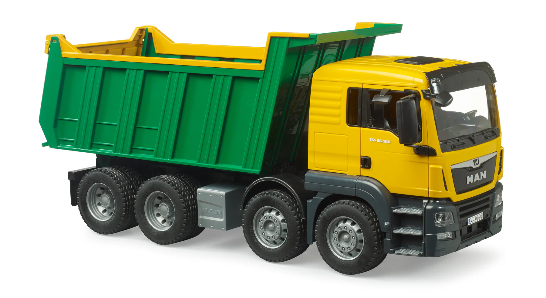 Bruder MAN TGS kamion kiper 3766 u upotrebi