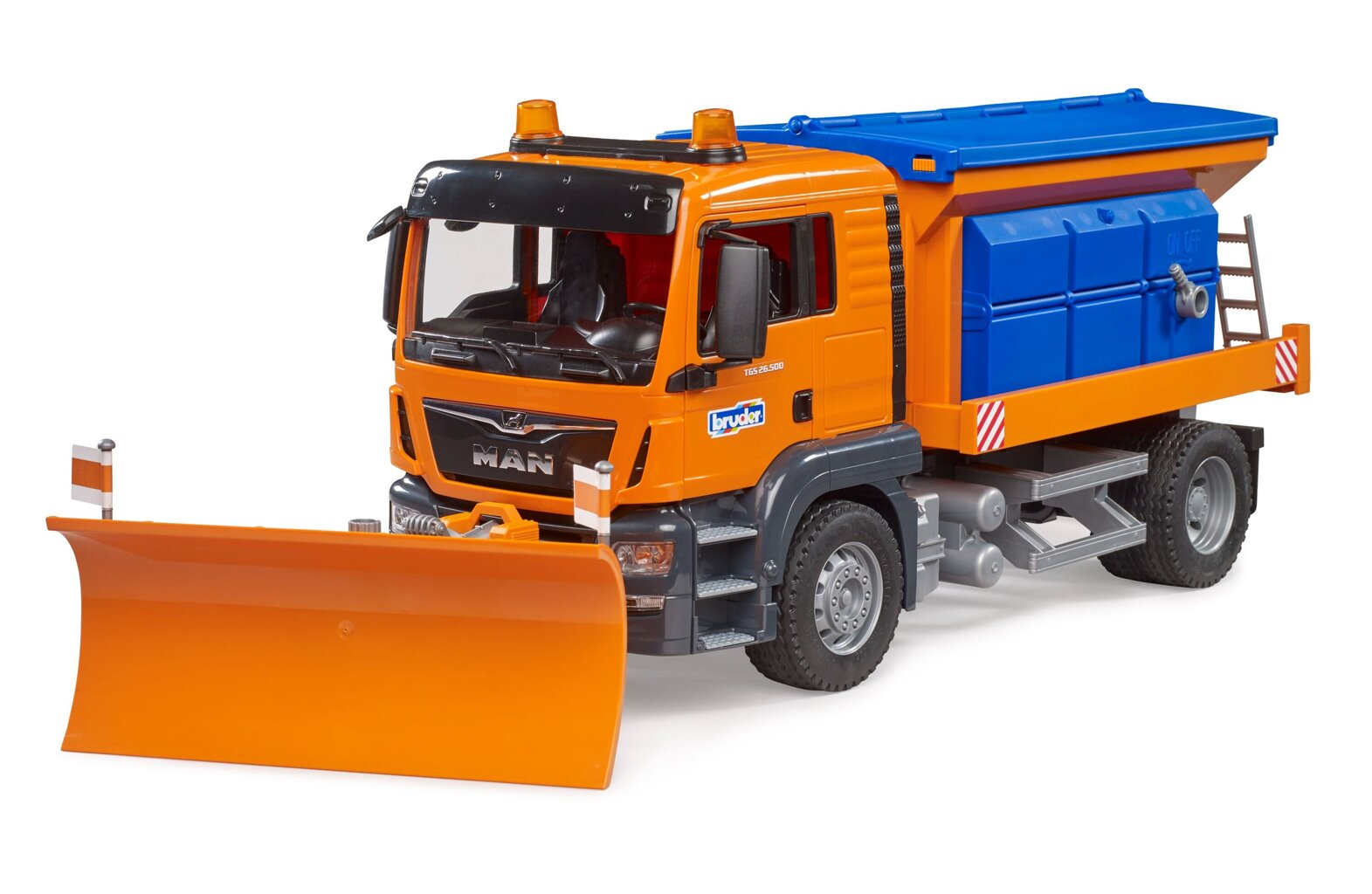 Bruder MAN TGS vozilo zimske službe s plugom 3785 – prikaz 3