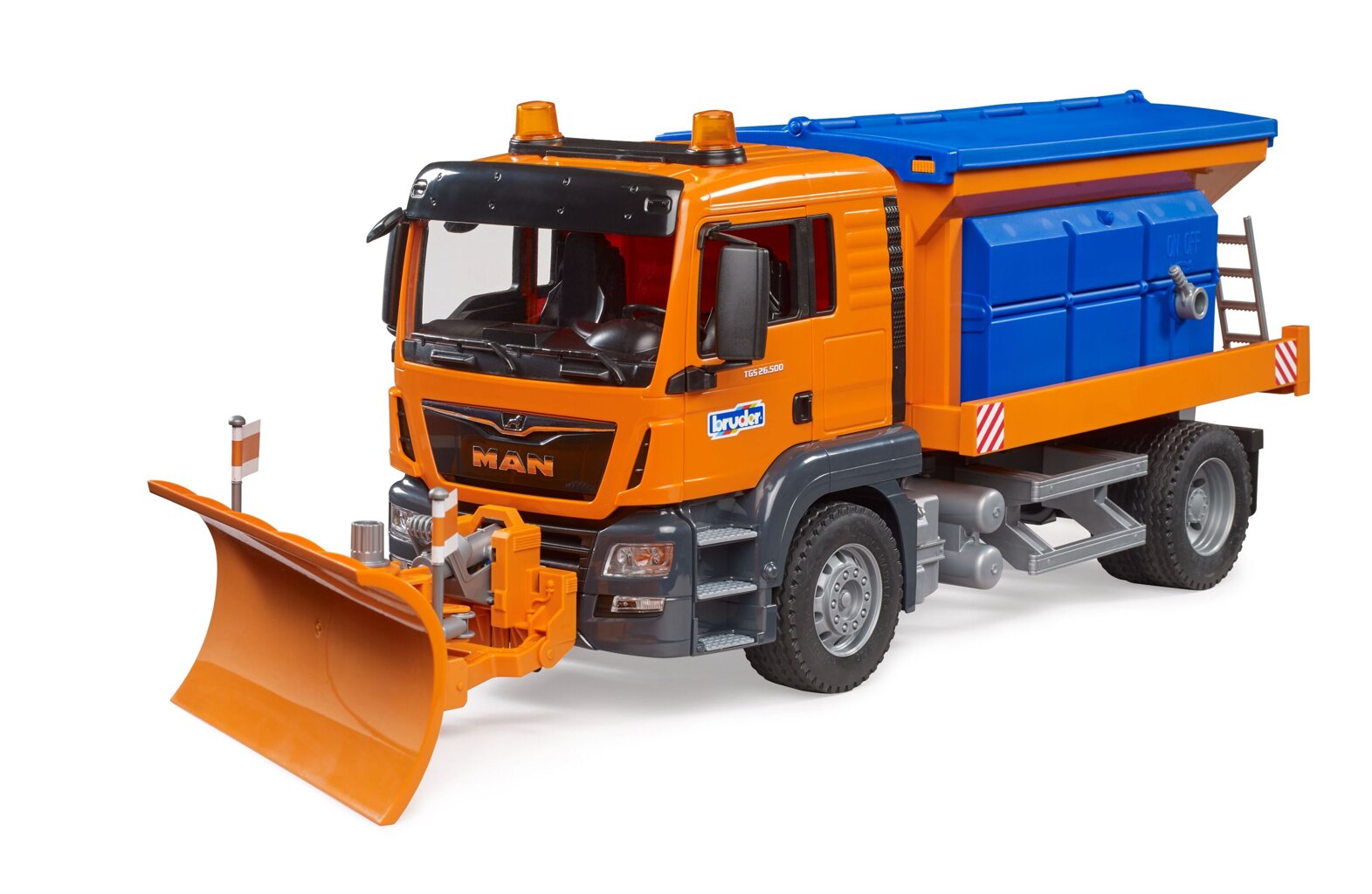 Bruder MAN TGS vozilo zimske službe s plugom 3785 – prikaz 4