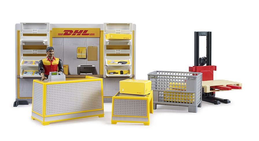Bruder DHL pošta 62251 u upotrebi