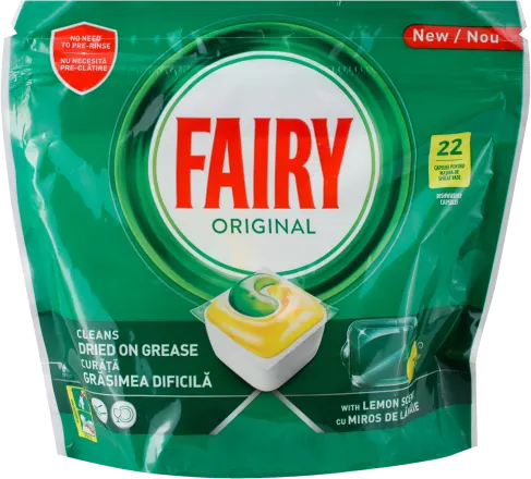 Fairy tablete za pranje posuđa All-in-One, 22 kom