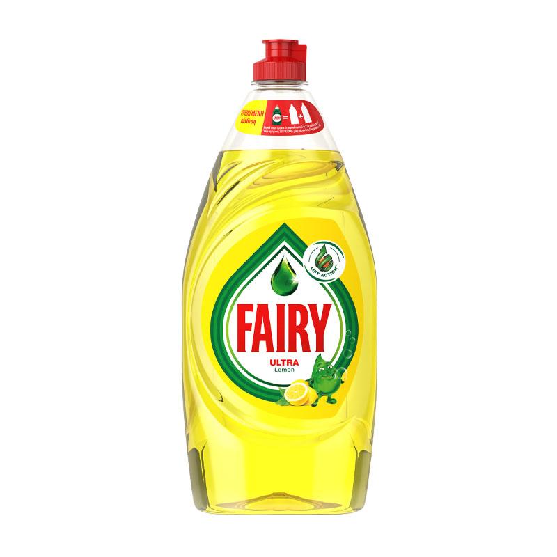 Fairy 900 ml tečni deterdžent za ručno pranje posuđa Lemon
