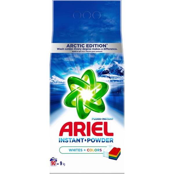 Ariel 90 pranja Arctic Edition 9 kg