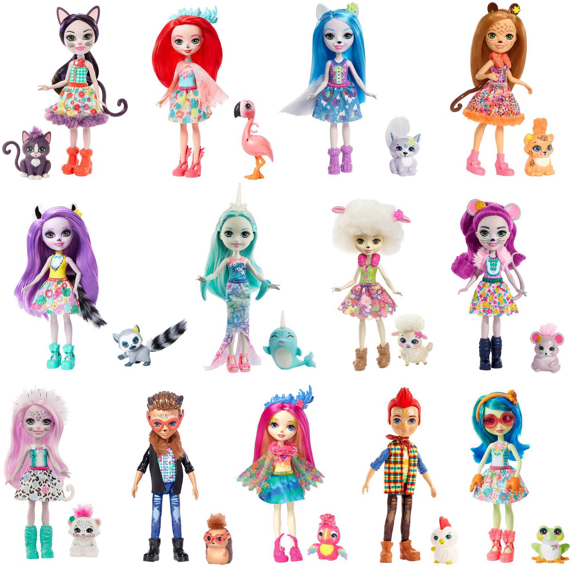 Mattel enchantimals osnovna lutka 2, SORTO