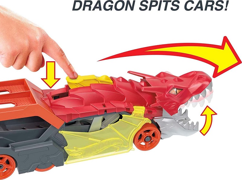 Hot Wheels dragon launch transporter staza – prikaz 2