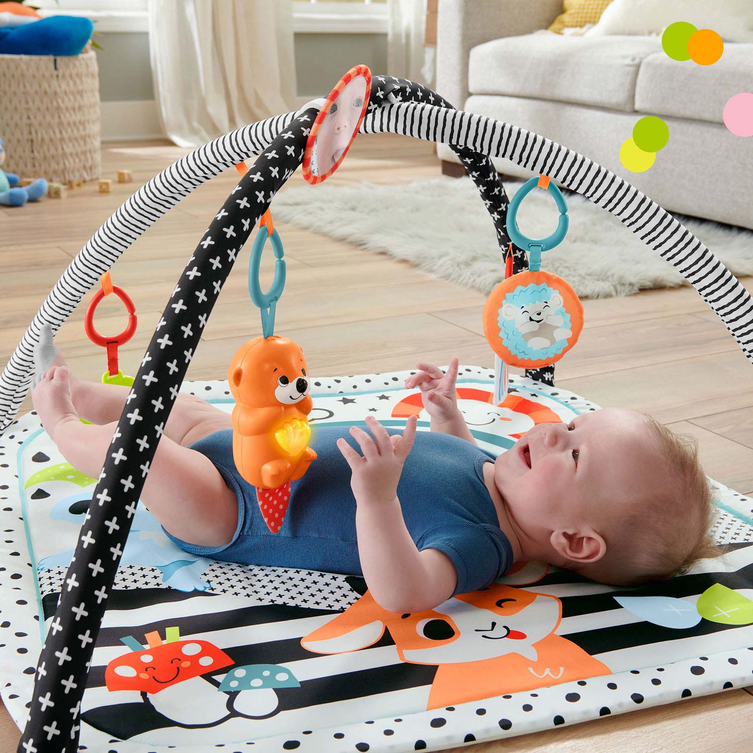 Fisher-Price podloga za igranje i razvoj – prikaz 2
