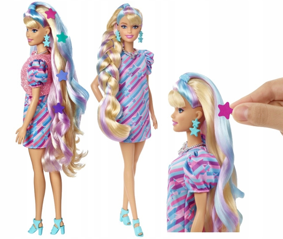 Barbie lutka totally hair blonde – prikaz 2