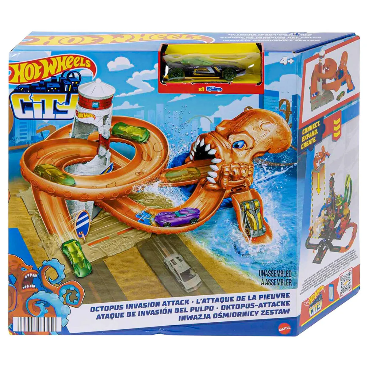Hot Wheels City napad neprijatelja set