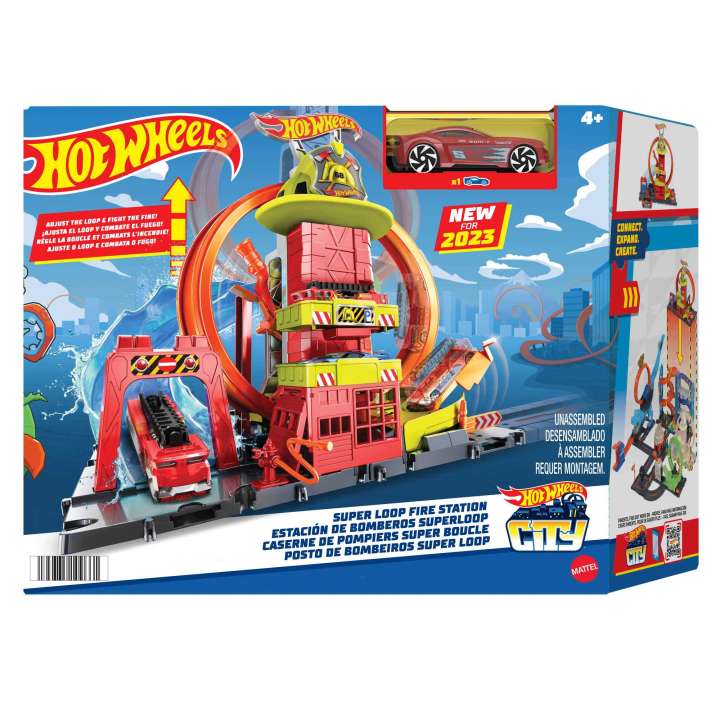 Hot Wheels City set za igru vatrogasna rampa