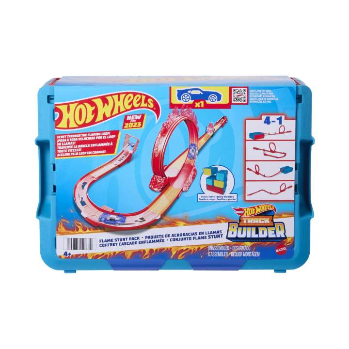 Hot Wheels track builder set vatrena staza