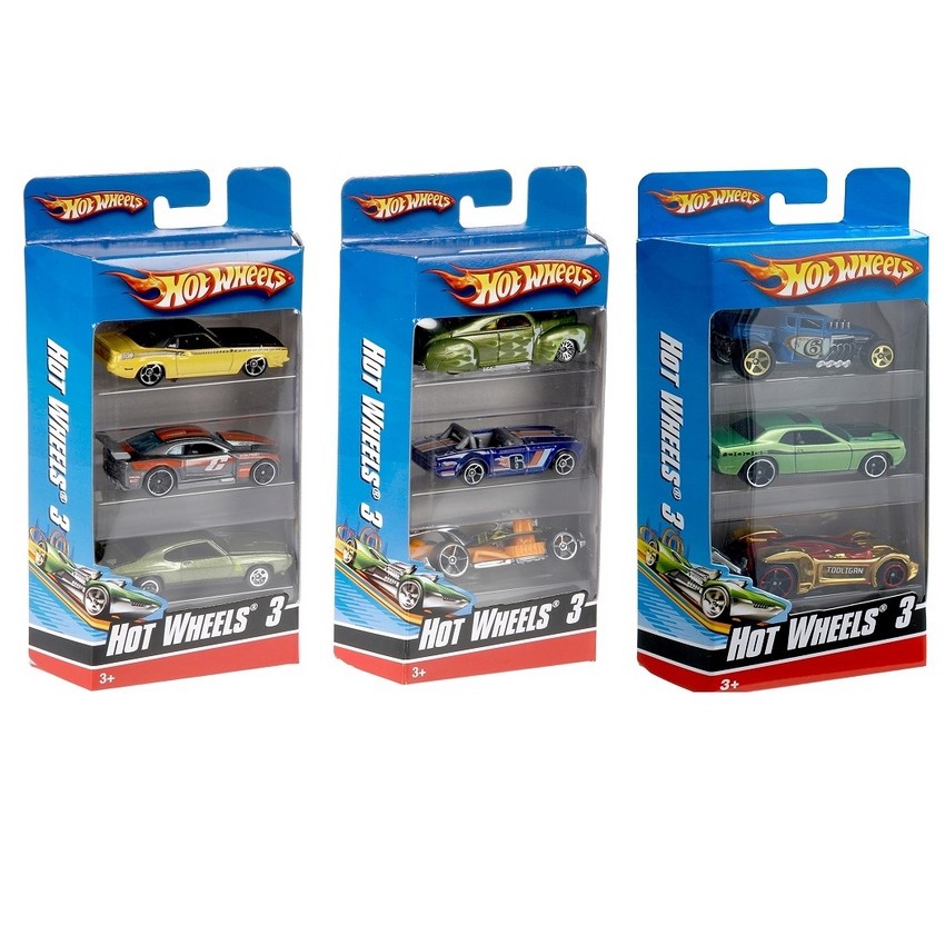 Hot Wheels autić pakovanje 3 kom, SORTO