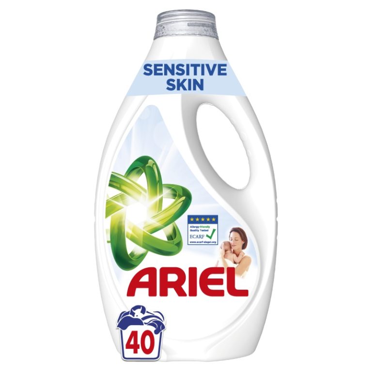 Ariel tečni deterdžent za pranje veša Sensitive 1.8 l (40 pranja)