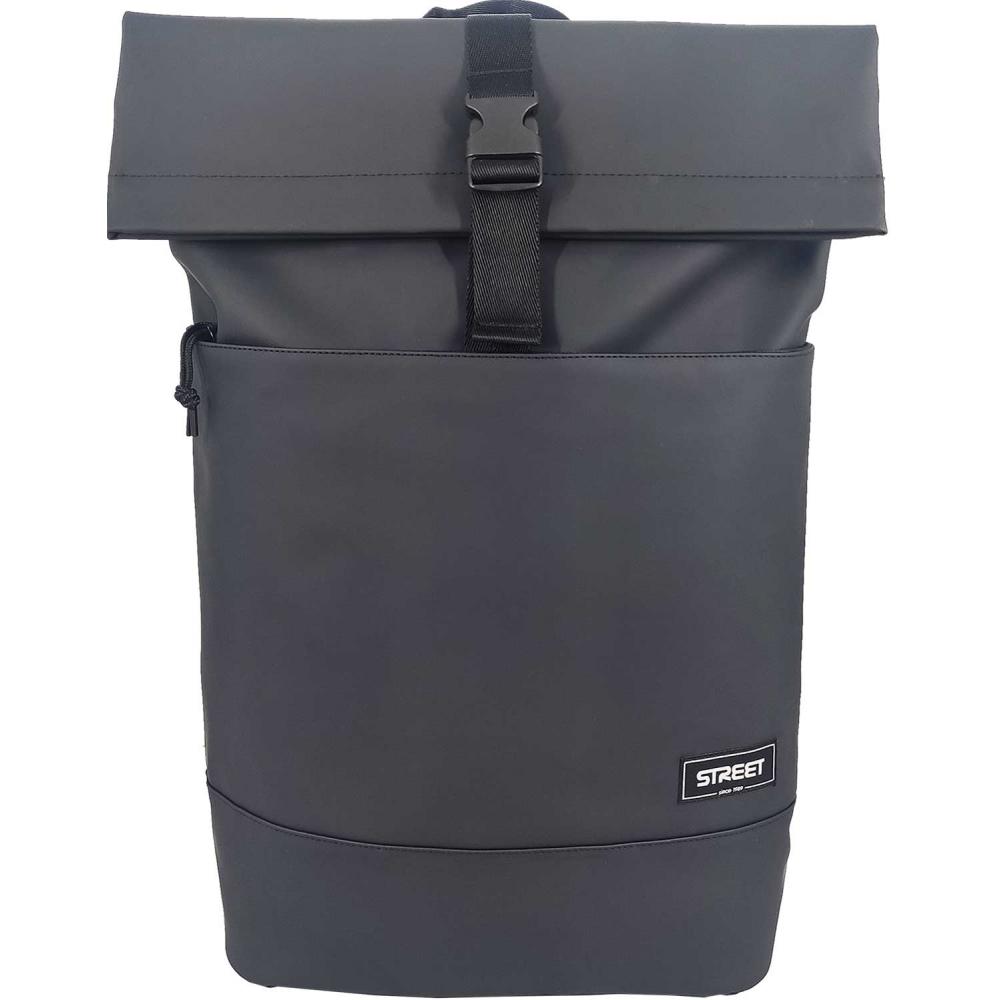 Street okrugli ruksak Black Rollup / 530974