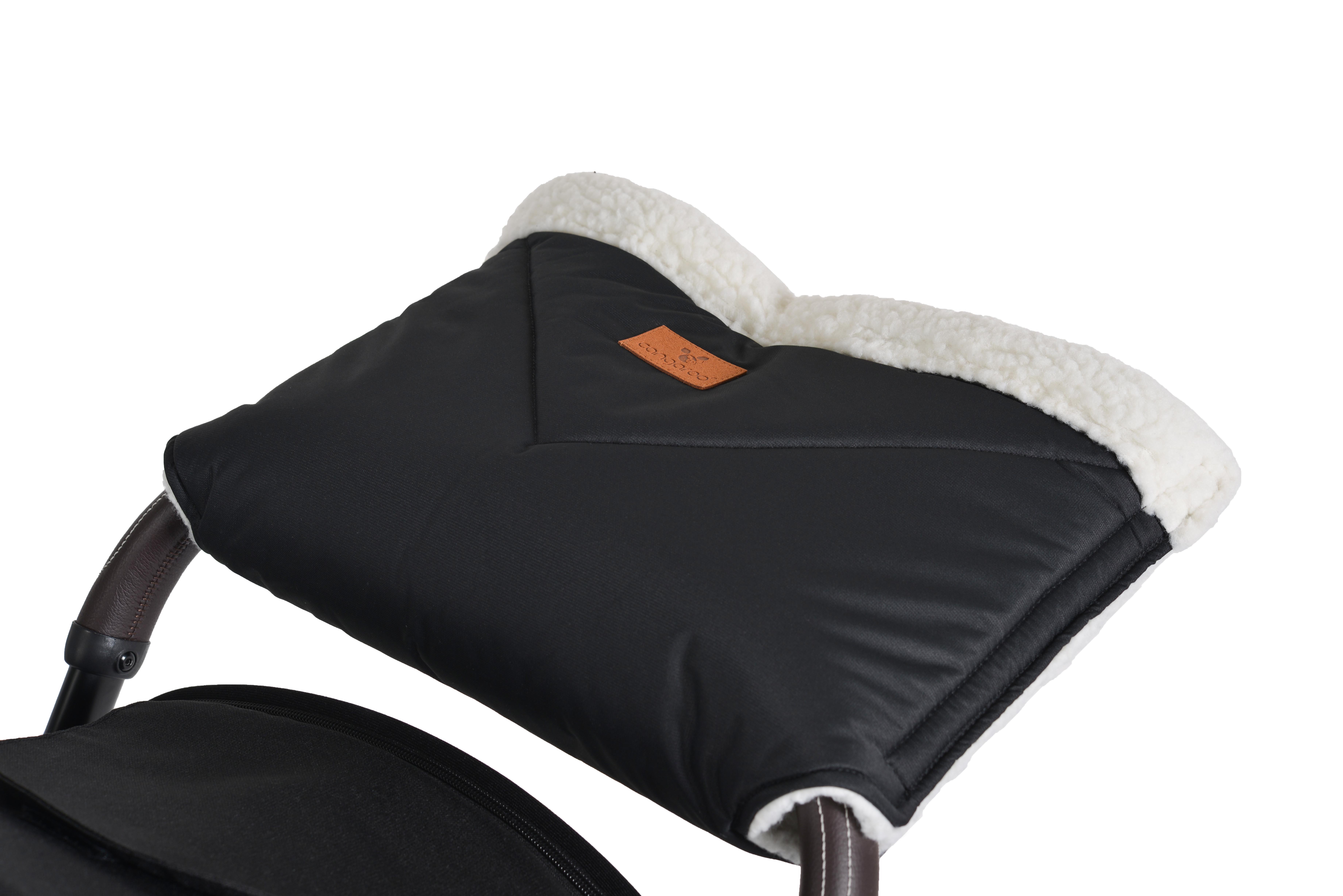 Cangaroo grijač za ruke za kolica Luxe, crna