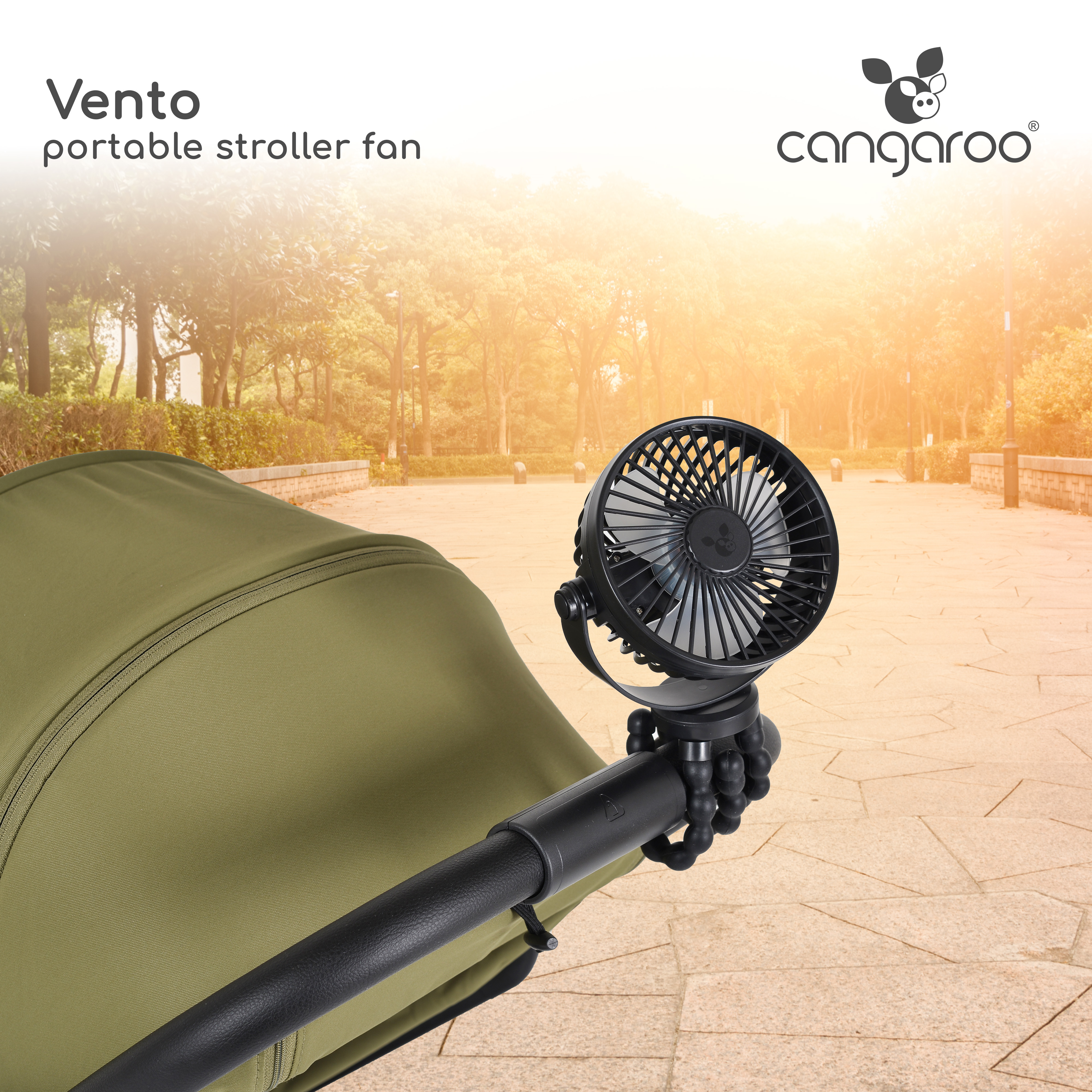 Cangaroo prijenosni ventilator za kolica Vento – detalj 3