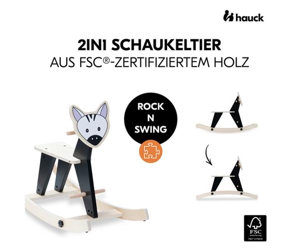 Hauck životinja na ljuljanje Rock N Swing Zebra – prikaz 4