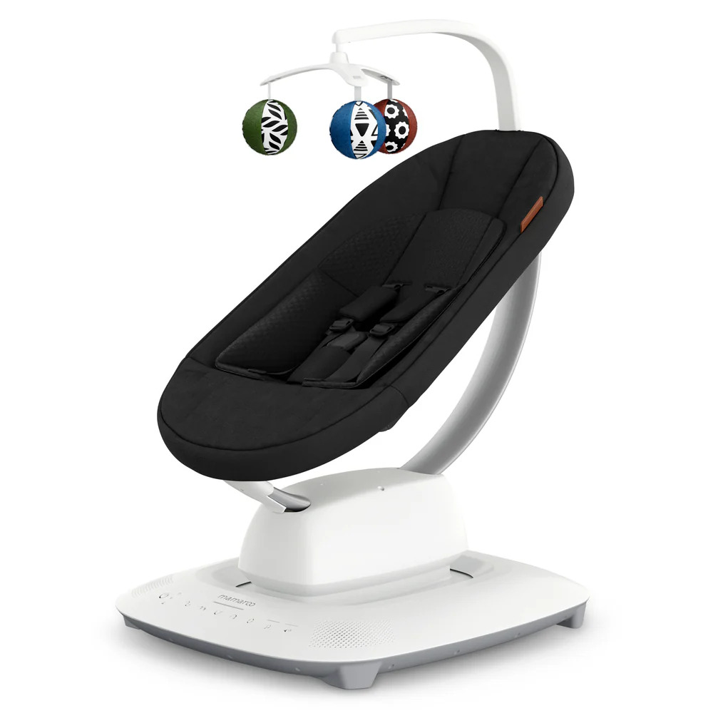 UPPAbaby ležaljka-ljuljačka MamaRoo Smart Swing, Jake tamnosivi Melange