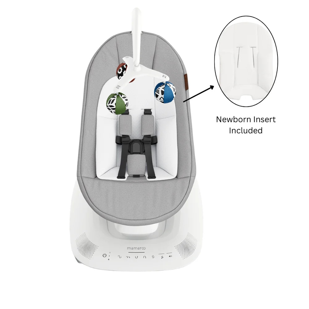 UPPAbaby ležaljka-ljuljačka MamaRoo Smart Swing, Stella siva Melange – prikaz 2