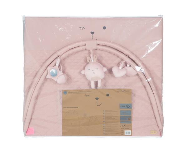 Roba Kids podloga za igru Lily sa lukom za igru 85 × 75 cm, ružičasta – prikaz 4