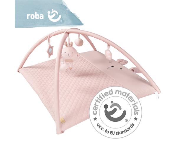 Roba Kids podloga za igru Lily sa lukom za igru 85 × 75 cm, ružičasta – prikaz 5
