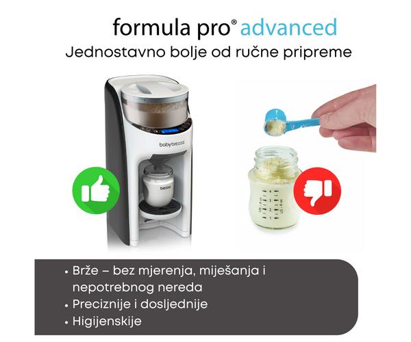 Baby Brezza uređaj za pripremu adaptiranog mlijeka Formula Pro Advanced, bijeli – prikaz 5