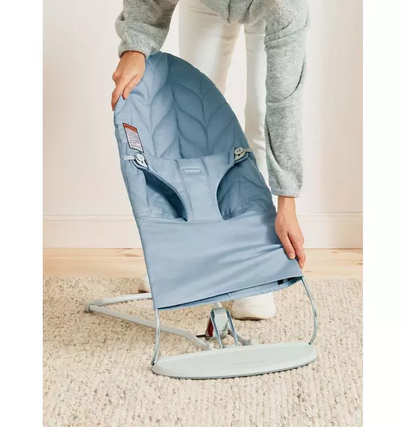 BabyBjörn Bouncer Bliss Woven siva 006217 – prikaz 5