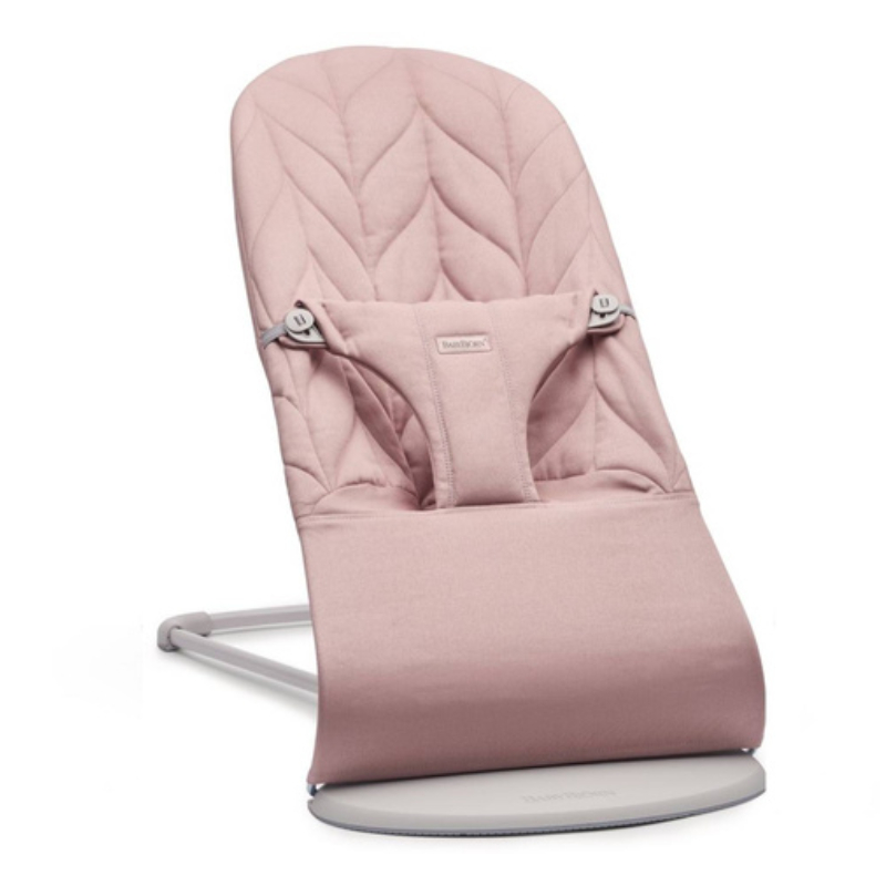 BabyBjörn Bouncer Bliss Woven dusty pink 006222 – prikaz 3