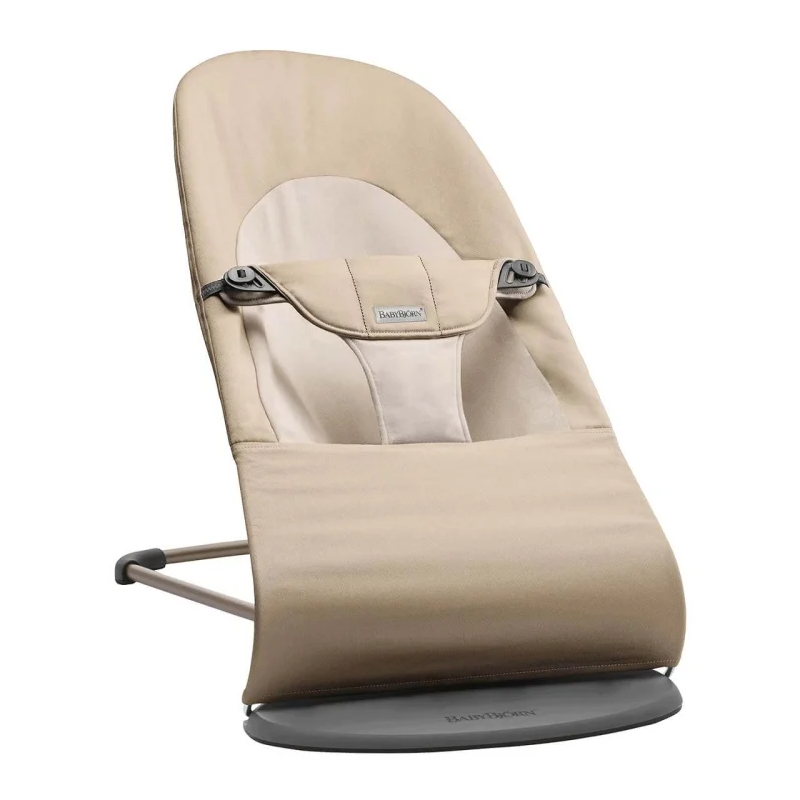 BabyBjörn Bouncer Soft Woven brown / beige