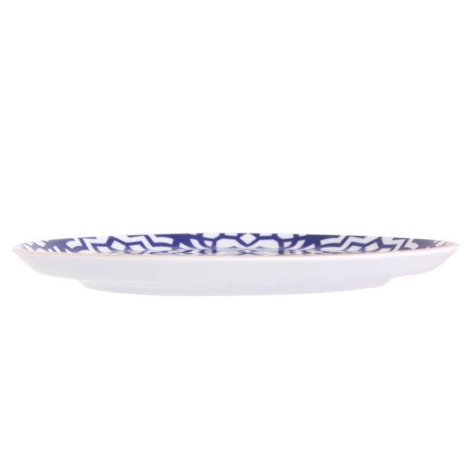 Porland Morocco tanjir 20 cm, tamnoplavi