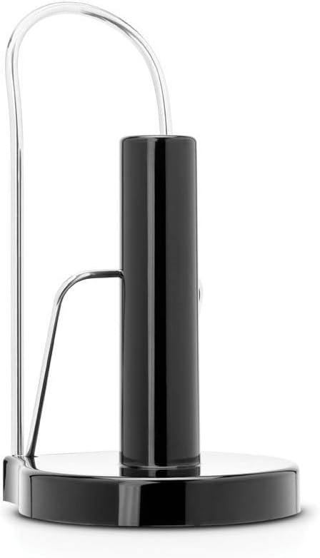 Brabantia samostojeći stalak za kuhinjske ubruse, 12,3 × 15 × 22,3 cm, Sjajni inox / 493546 u upotrebi