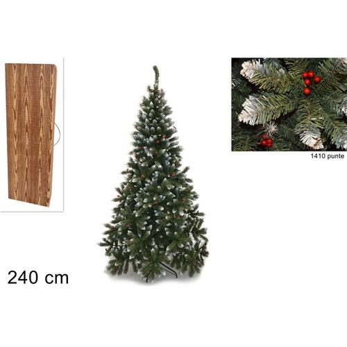 Due Esse umjetni novogodišnji bor 240 cm sa snijegom, 1410 vrhova / JE005529 – detalj