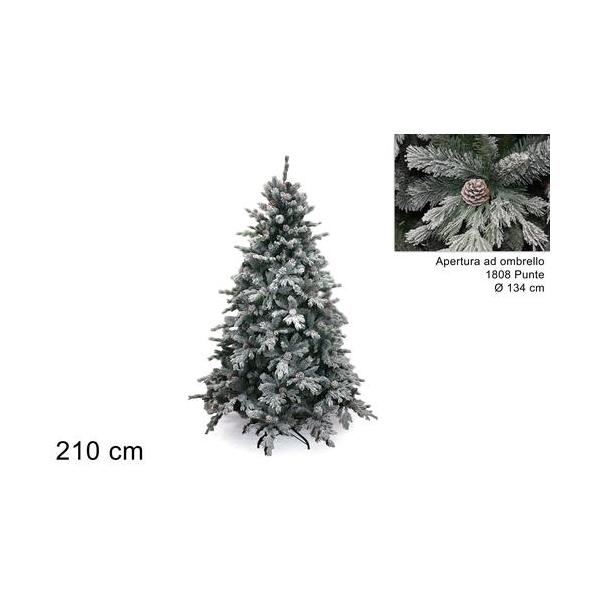 Due Esse umjetni novogodišnji bor Charleston 180 cm, zeleni – detalj