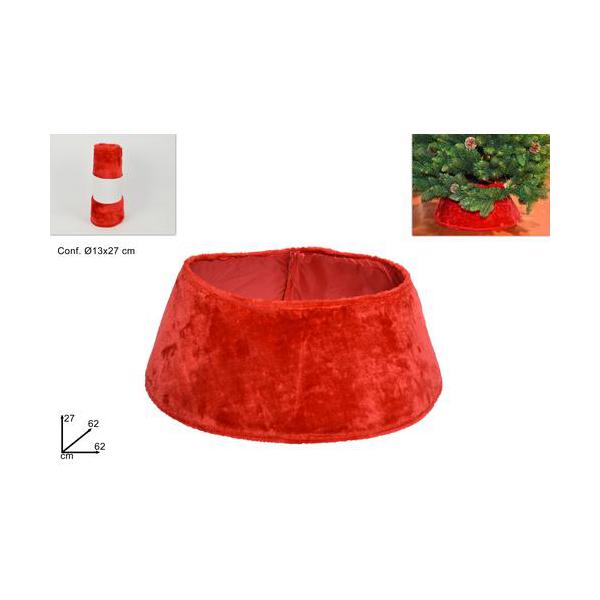 Due Esse crvena baza za novogodišnji bor / LN000363 – detalj