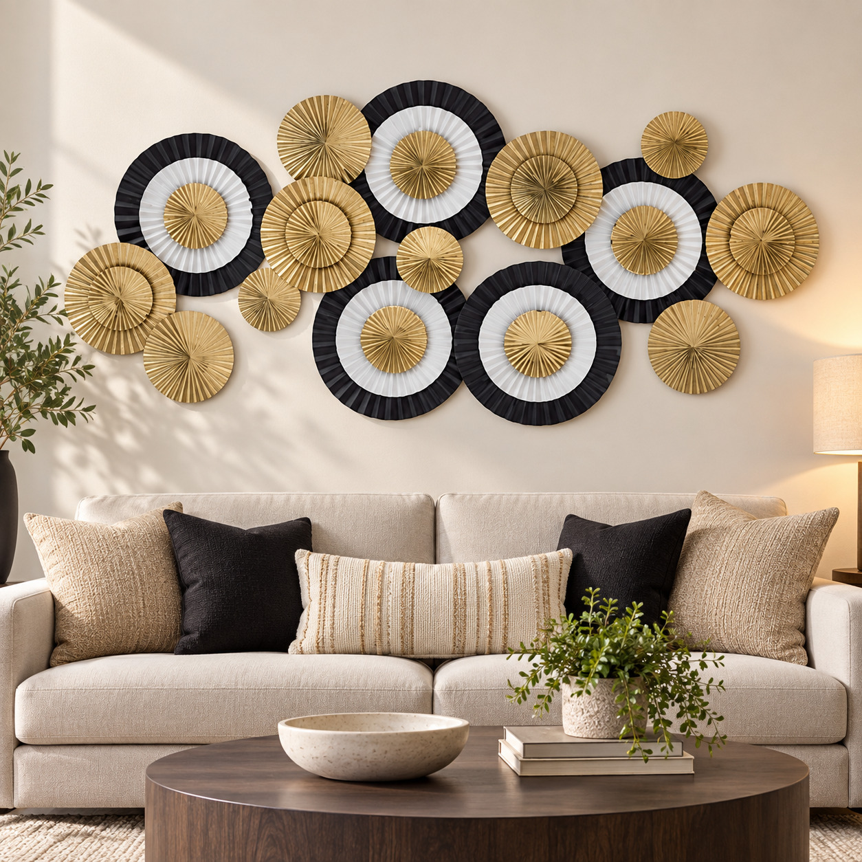 INART Zidna dekoracija 105*47cm - prikaz u prostoru